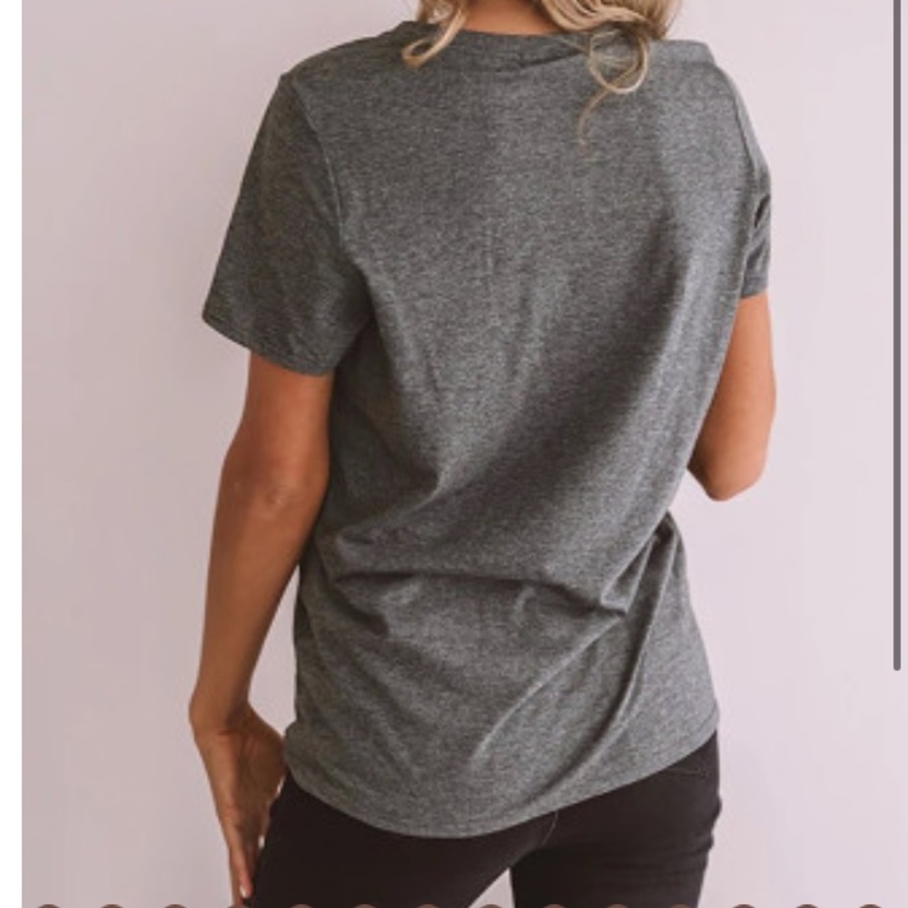 KISS Leopard Lip Gray short sleeve brand t-shirt - Picture 3 of 6